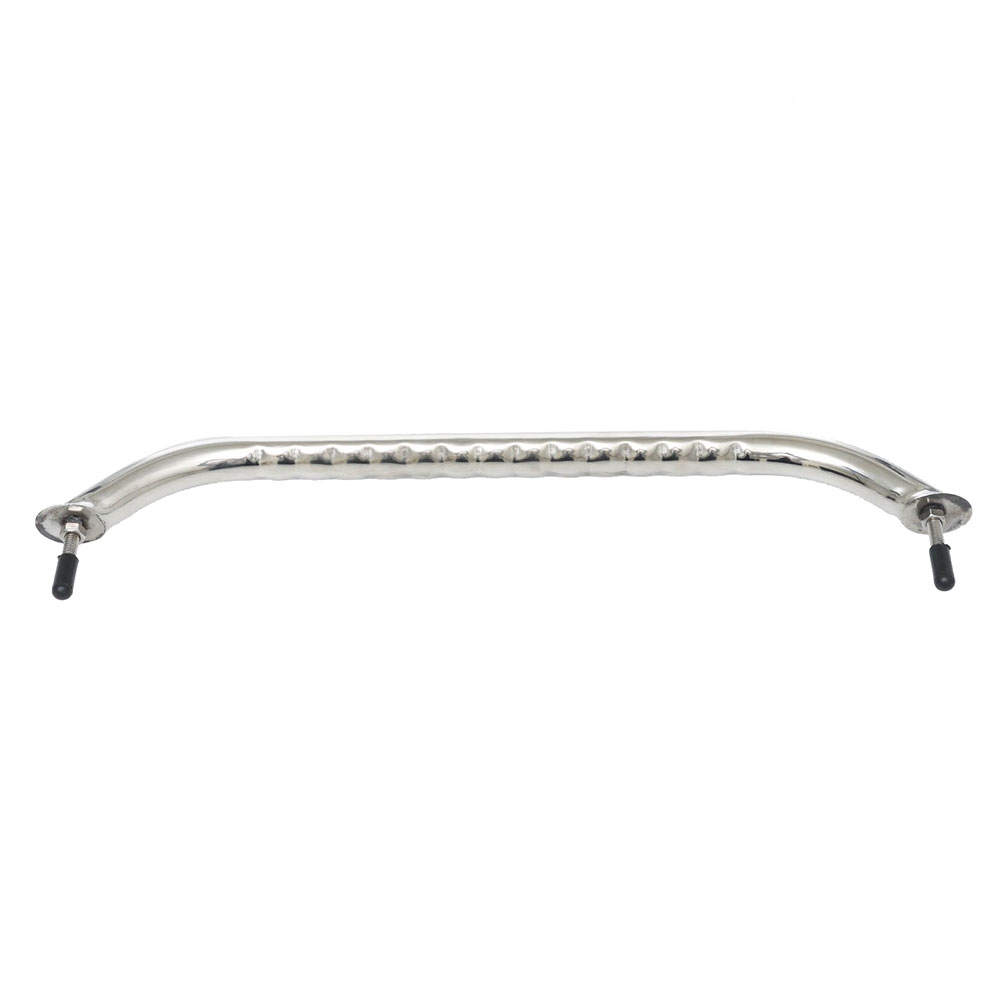 Stainless Steel Wave Stud Mount Hand Rail 18in