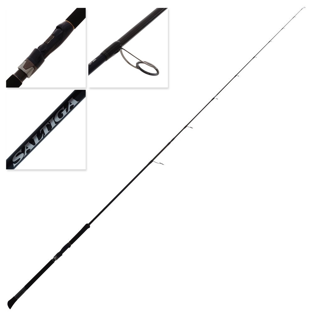 Daiwa Saltiga LC 7102 Heavy Soft Bait Spin Rod 7ft 10in 6-10kg 2pc