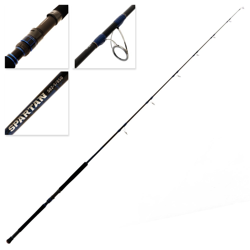 Daiwa Spartan II S82-5/8SB Heavy Spin Boat Rod 8ft PE 5-8 2pc