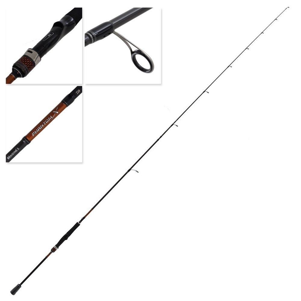 Daiwa Crossfire LT 2000 Phantom X 702ULFS Ultralight Spin Combo incl Braid 7ft 2-5kg 2pc