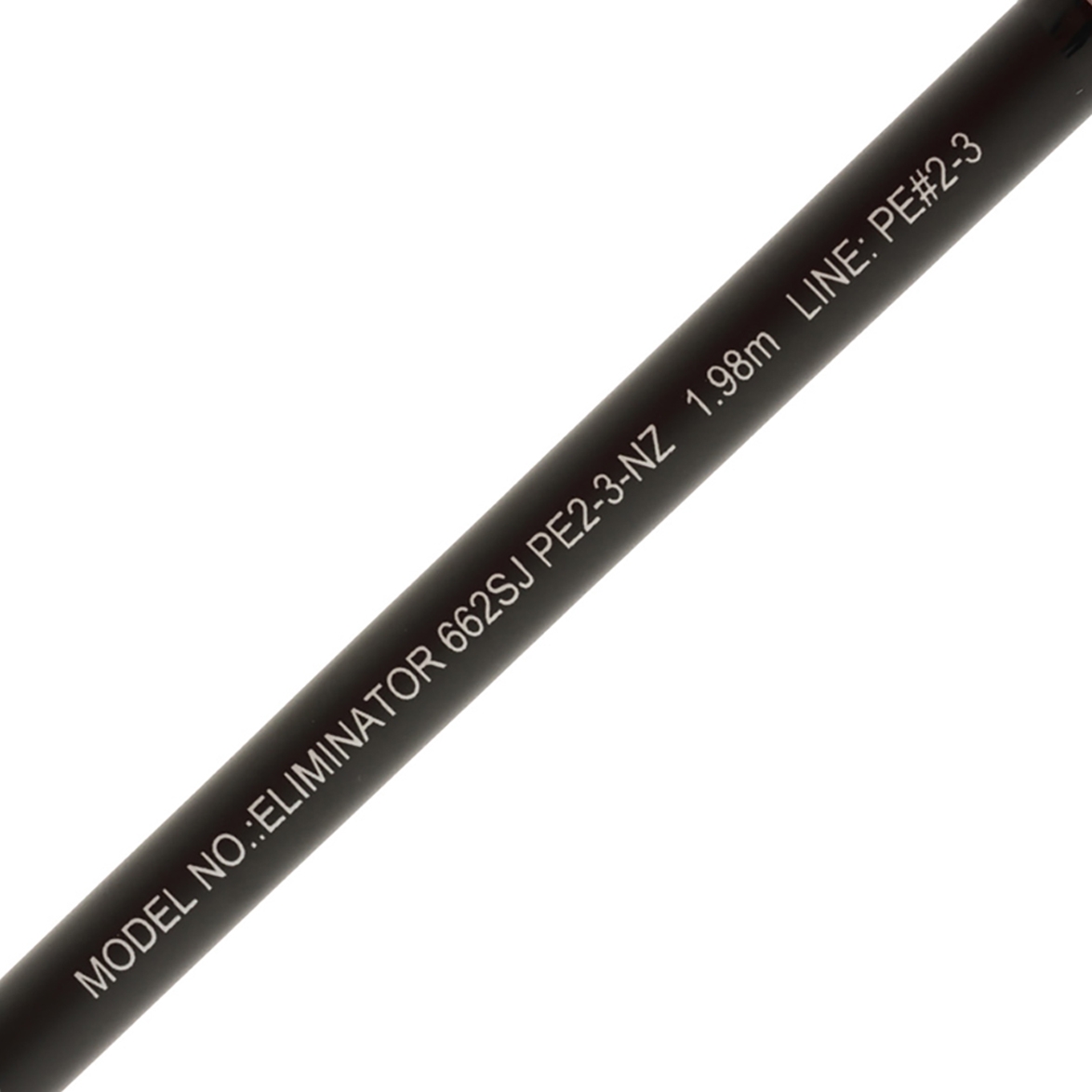 Daiwa Eliminator 662 SJ Nibble Tip Overhead Rod 6ft 6in PE2-3 2pc