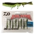 Daiwa BaitJunkie Prawn Soft Bait 2.35in Qty 8 Olive Oil UV