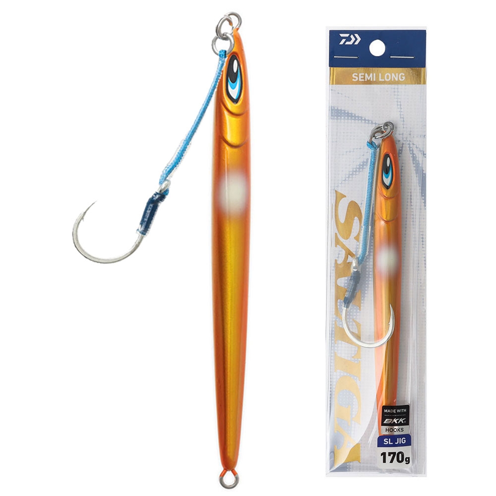 Daiwa Saltiga SL Jig 170g Orange Gold