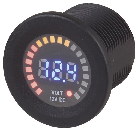 LED Voltmeter 5-15VDC with Bar Graph