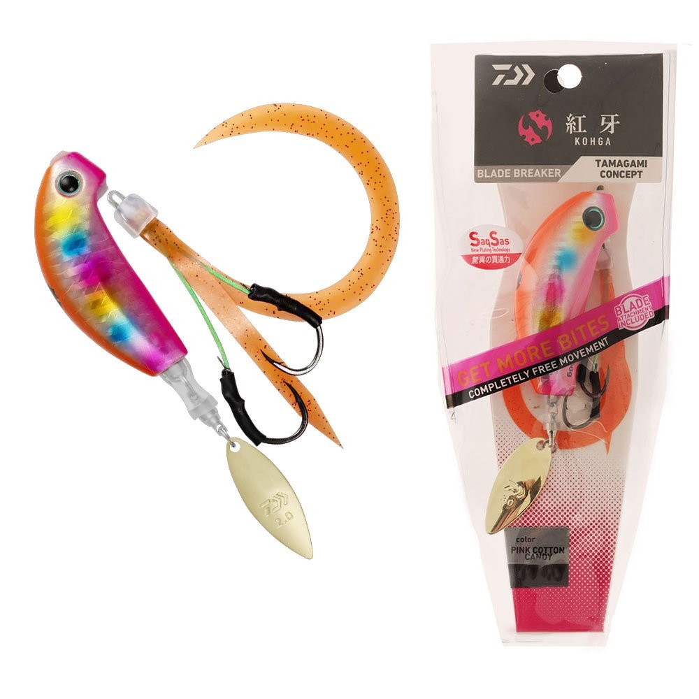 Daiwa Kohga Blade Breaker Slider Jig 150g Pink Rainbow