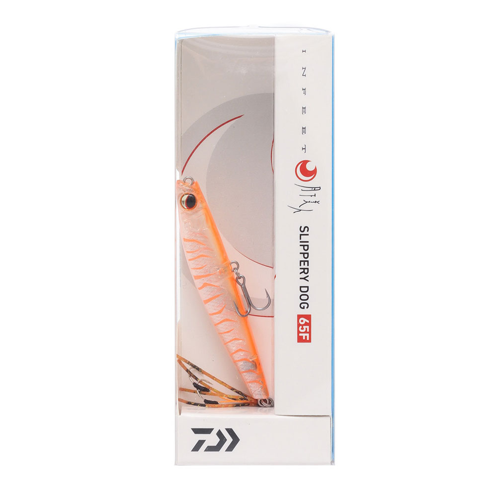 Daiwa Infeet Slippery Dog Floating Stickbait 65mm 3.8g Jelly Prawn
