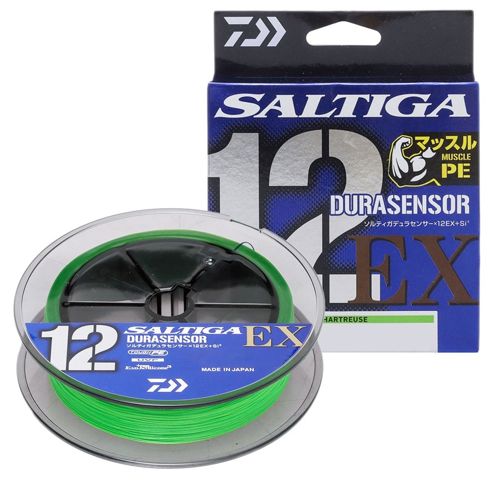 Daiwa Saltiga Durasensor 12EX Si3+ Braid Chartreuse 200m
