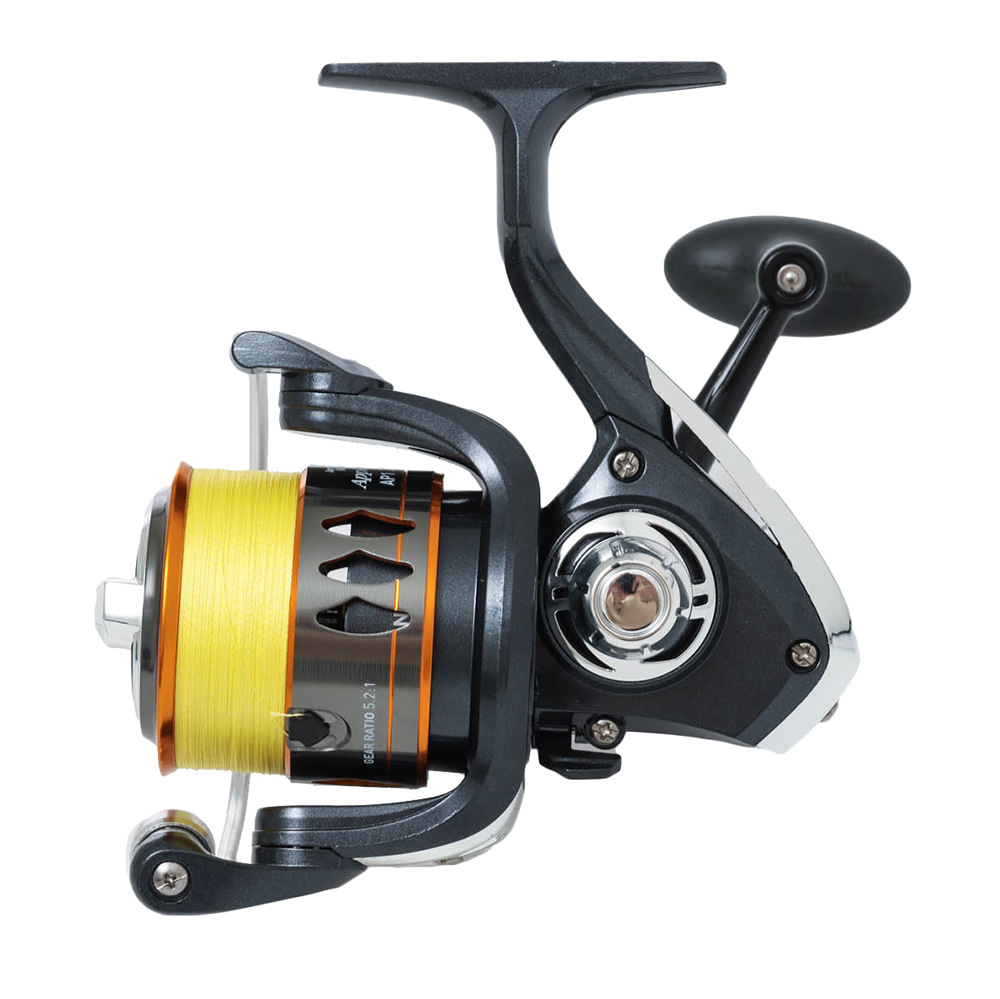 Jarvis Walker Applause 2000 Spinning Reel Spooled with Braid