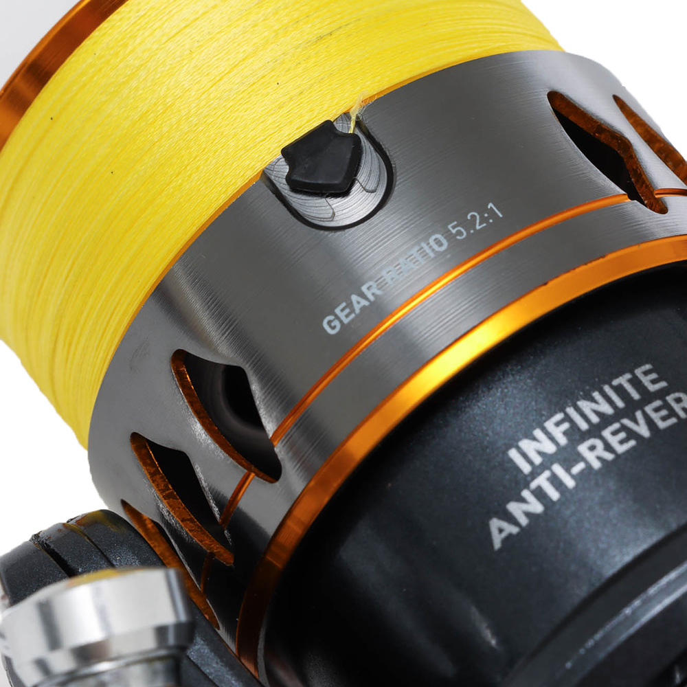 Jarvis Walker Applause 4000 Spinning Reel Spooled with Braid