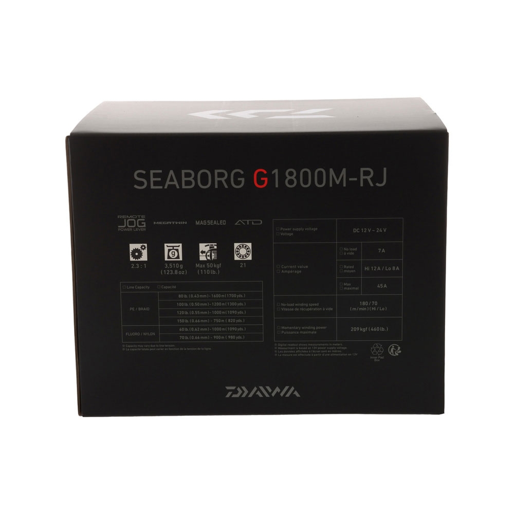 Daiwa Seaborg G1800M-RJ Electric Reel