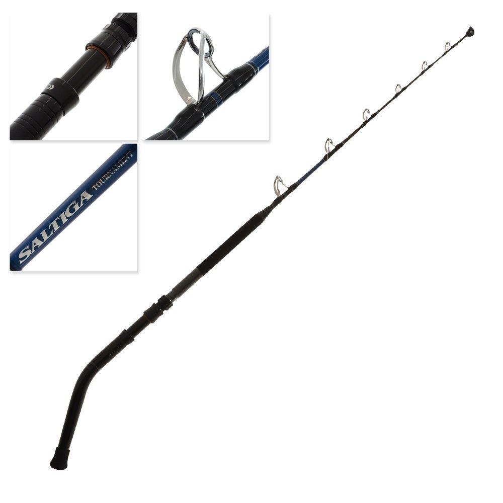 Daiwa Saltiga Tournament Bent Butt Roller Tip Game Rod 5'4'' 24kg 1pc