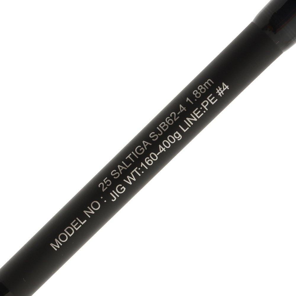 Daiwa Saltiga SJ B621-4 Slow Jigging Overhead Rod 6ft 2in 160-400g 1pc