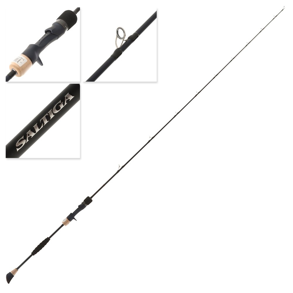 Daiwa Saltiga SJ B621-4 Slow Jigging Overhead Rod 6ft 2in 160-400g 1pc