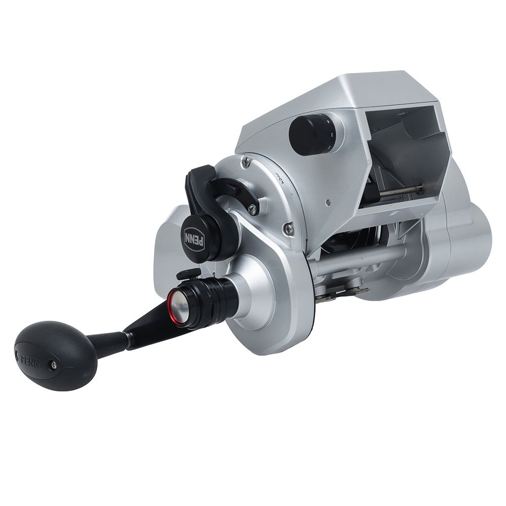 PENN Fathom 30 Spinfisher Electric Drone Fishing Combo with Battery Braid and Tackle 8ft PE10 3pc