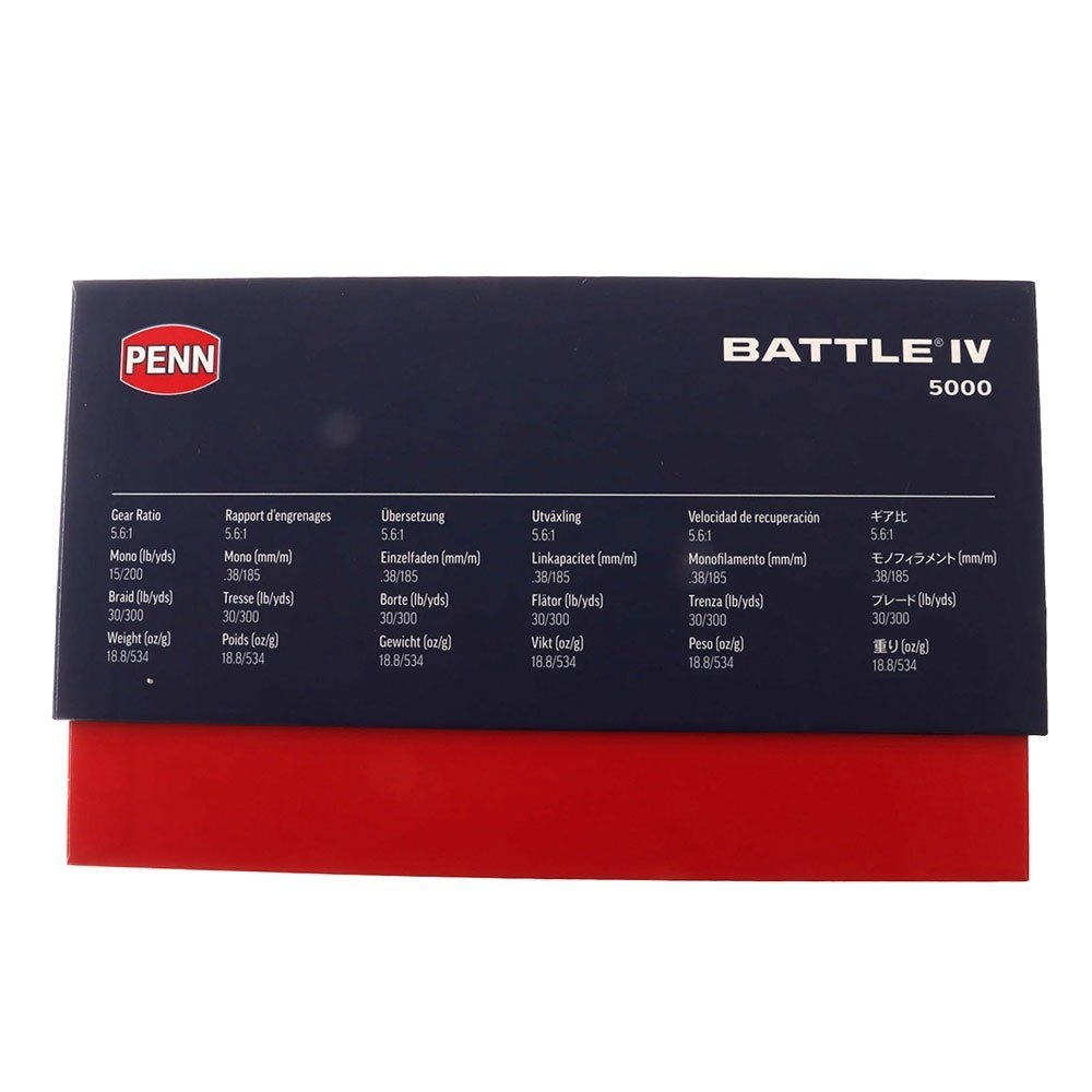 PENN Battle 5000 IV Battalion Solid Boat / Jigging Combo 6ft PE5 70lb 2pc