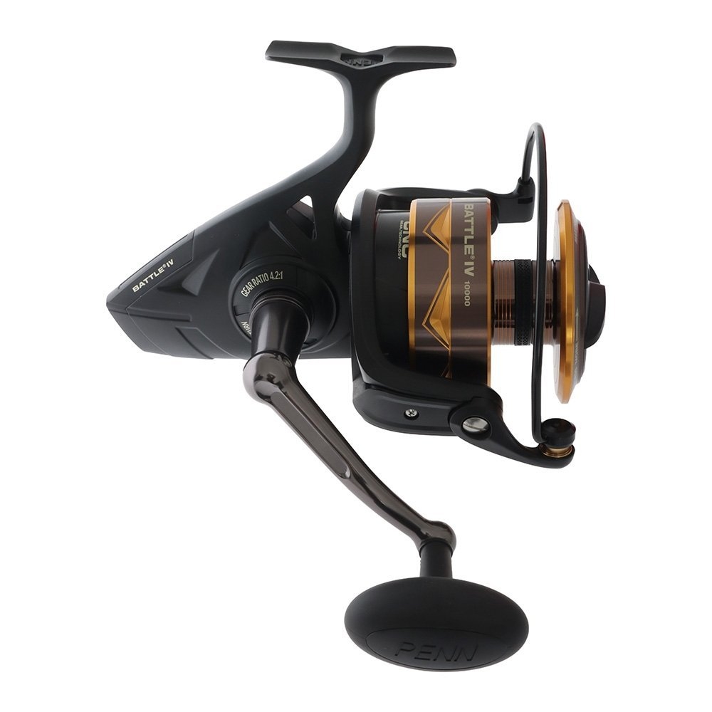 PENN Battle 10000 IV Slammer Drone Fishing Combo incl Braid 9ft 2in 2pc