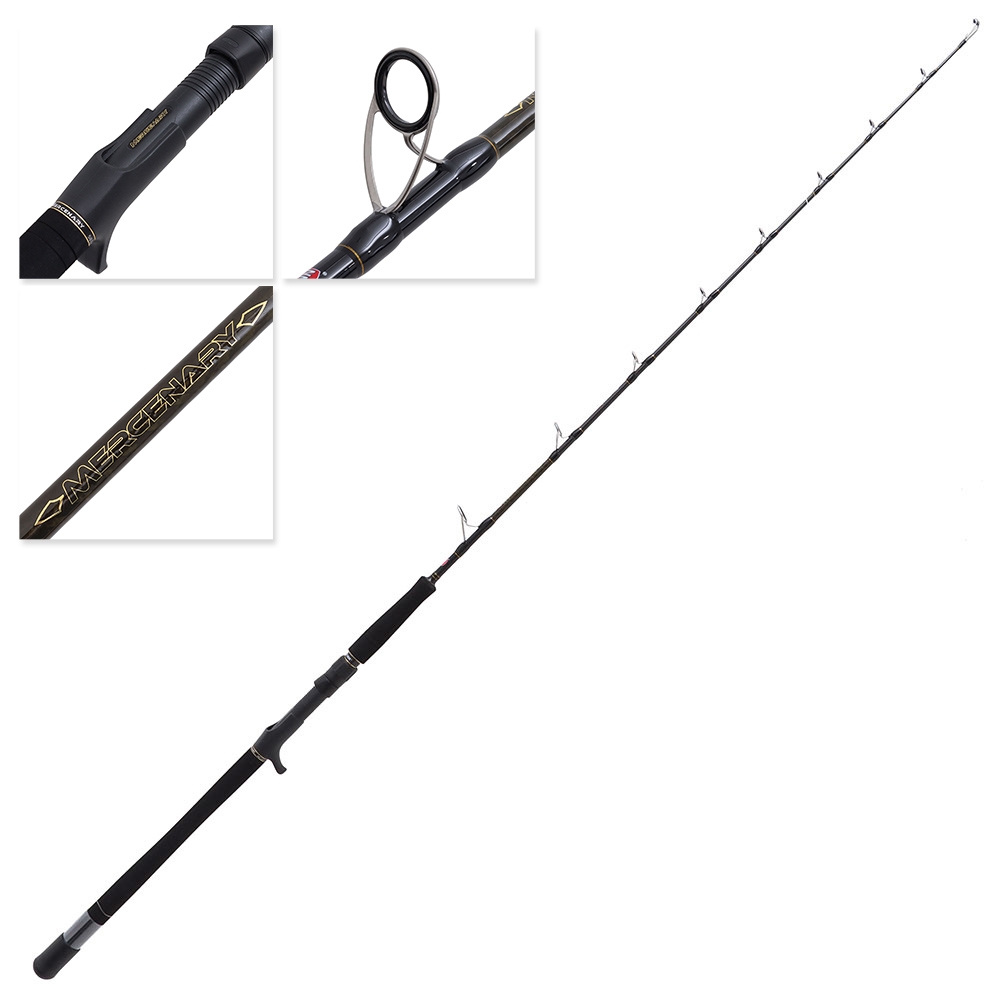 PENN Fathom II 40N Mercenary 2-Speed OH Jigging Combo 5ft 8in PE5-8 350g 1pc