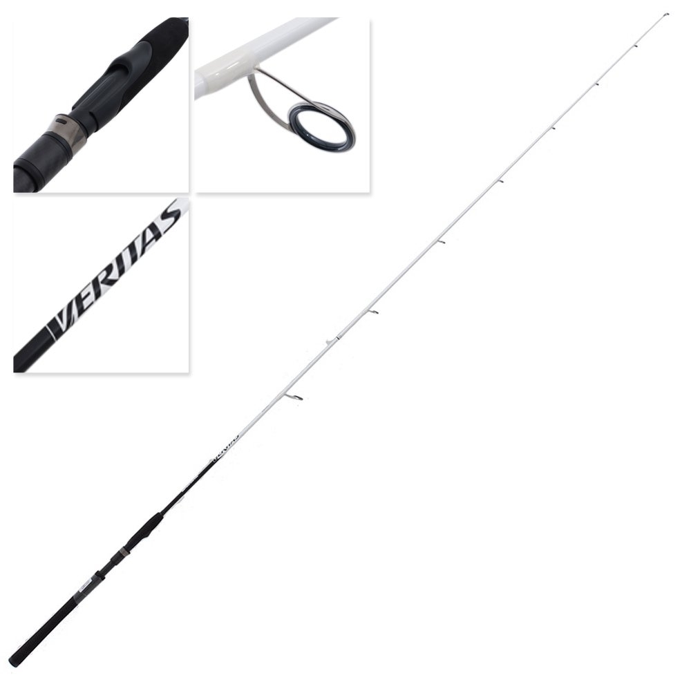 Abu Garcia Veritas V5 Medium Light Softbait Spin Rod 7ft 4in 3-5kg 2pc