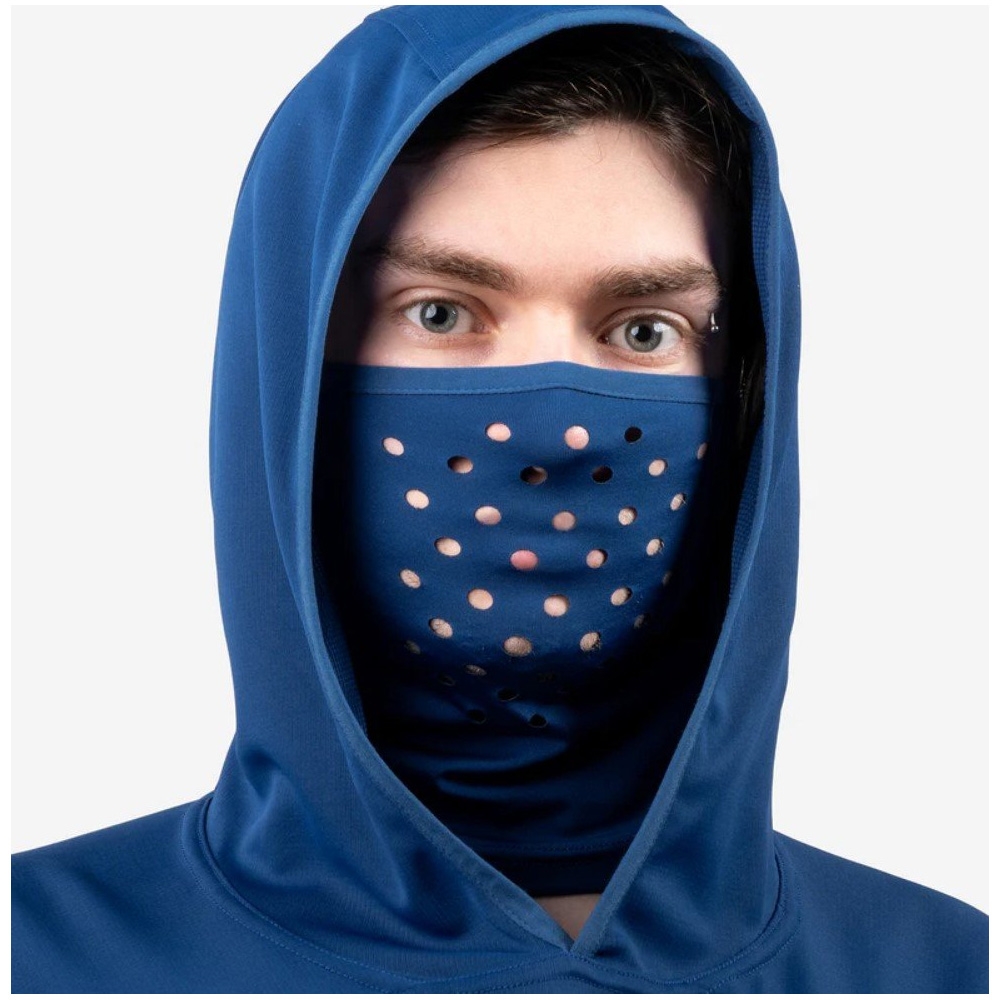 Desolve Helios Quick-Dry UPF 30 Hoodie Bluefin Marine M