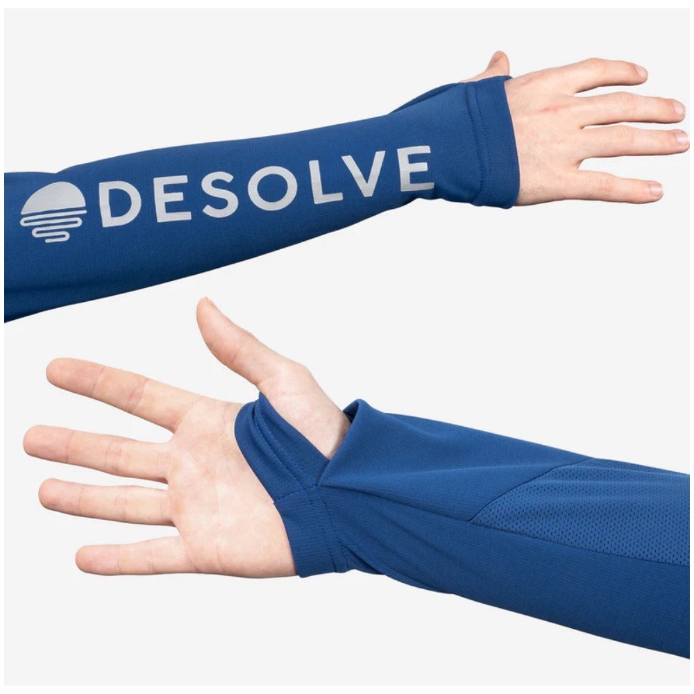 Desolve Helios Quick-Dry UPF 30 Hoodie Bluefin Marine M