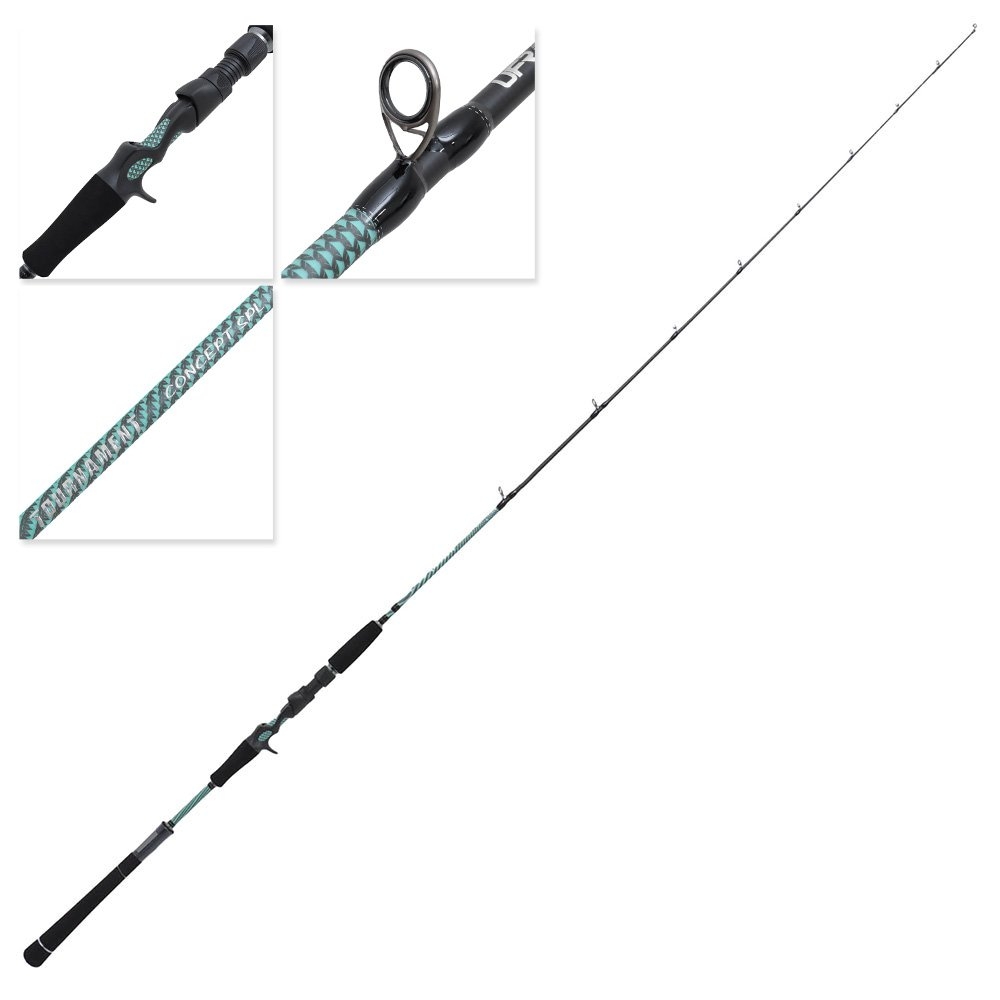 Okuma Tournament Concept SPL Overhead Jig Rod 6ft 80-150g 2pc