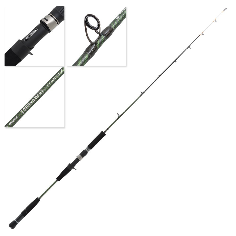 Okuma Tournament Concept X Overhead Boat Rod 5ft 3in 100-250g 1pc