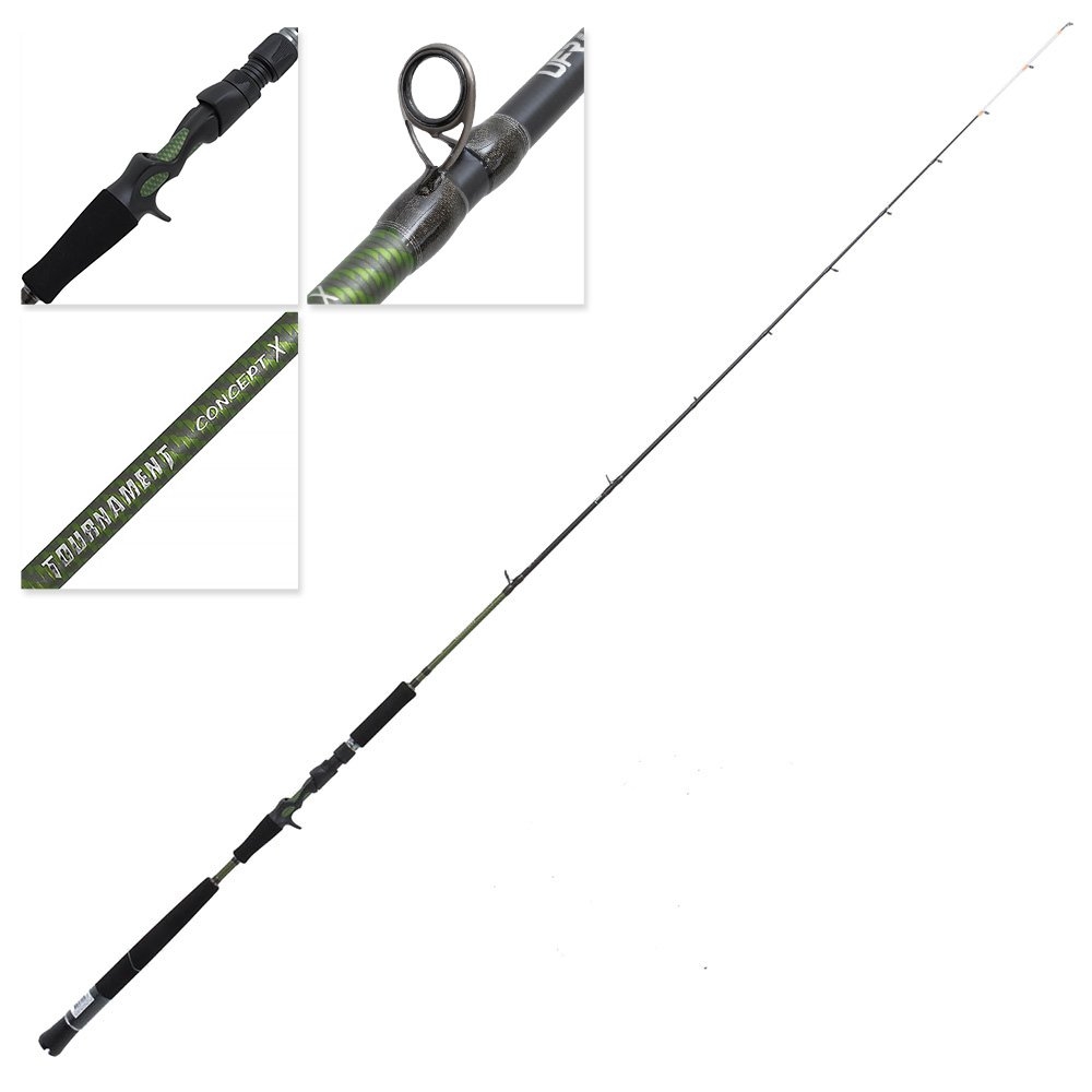 Okuma Tournament Concept X Overhead Boat Rod 6ft 6in 4-10kg 2pc