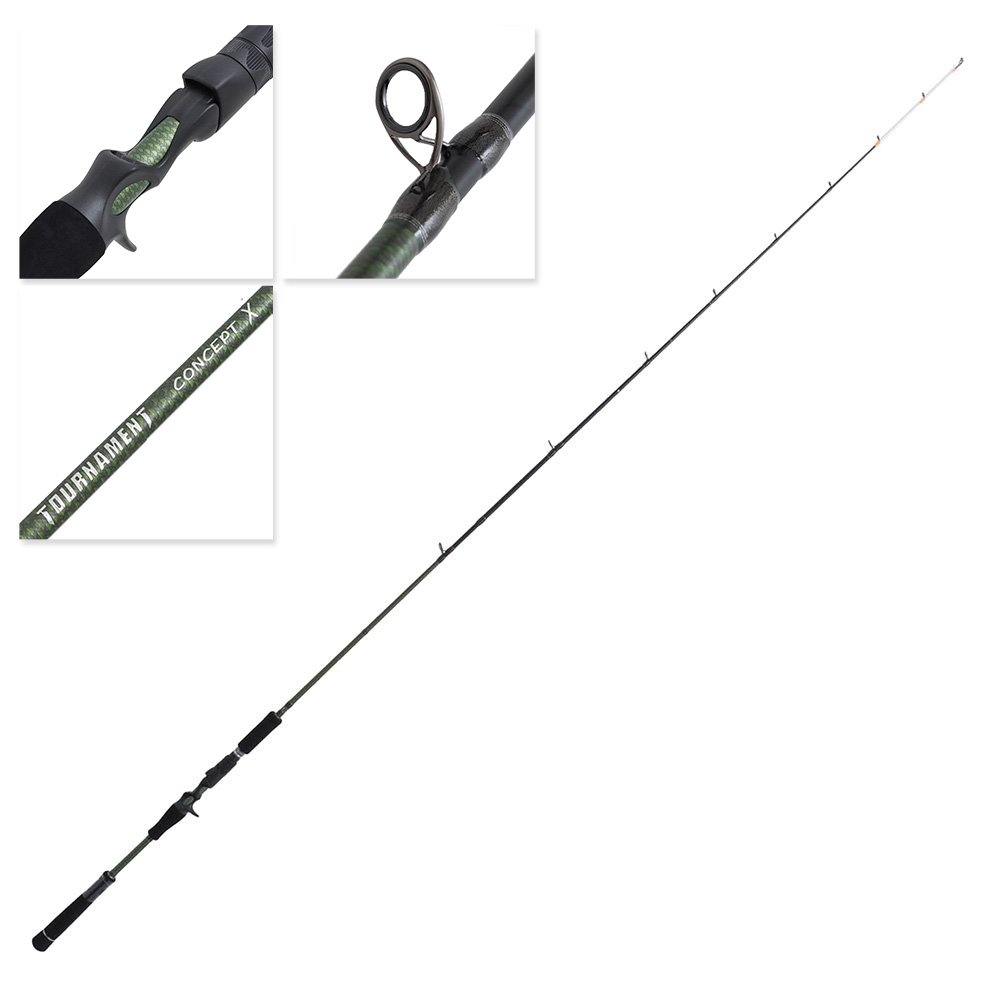 Okuma Tournament Concept X 702 Overhead Rod 7ft 6-10kg 2pc