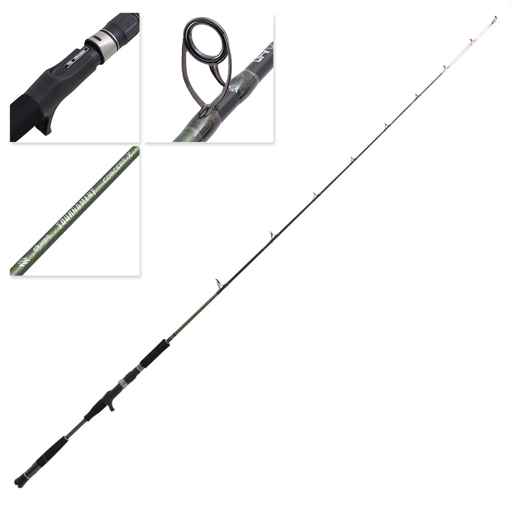 Okuma Tournament Concept X 702ML Overhead Rod 7ft 6-10kg 2pc