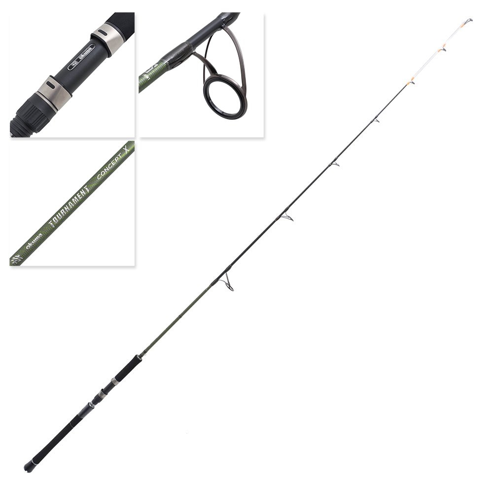 Okuma Tournament Concept X 702ML Spinning Rod 7ft 6-10kg 2pc