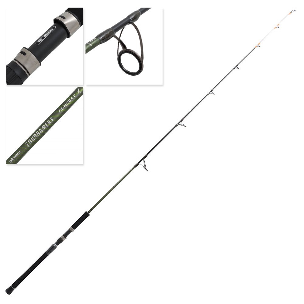 Okuma Tournament Concept X 702MH Spinning Rod 7ft 10-15kg 2pc