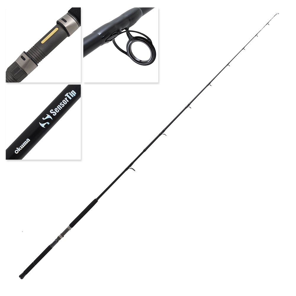 Okuma Sensortip I Spinning Boat Rod 8ft 8-12kg 2pc