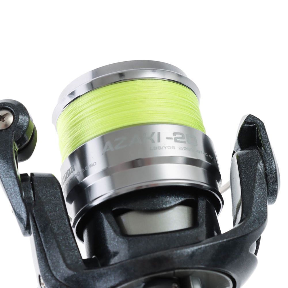 Okuma Azaki 20B Endurance Spinning Combo with Braid 6ft 6in 8-25g 2pc