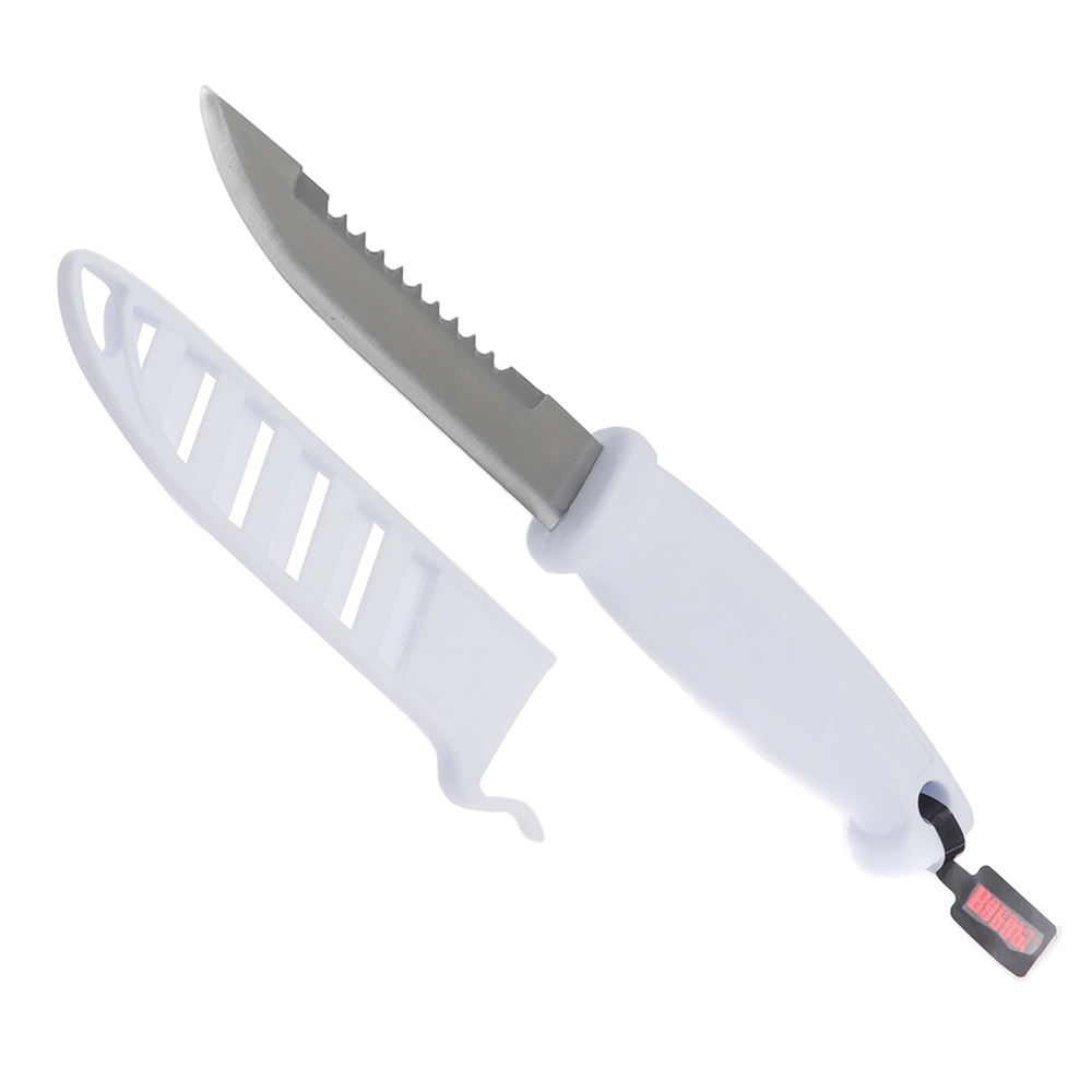 Rapala Bait Knife with White Handle incl Sheath 10cm