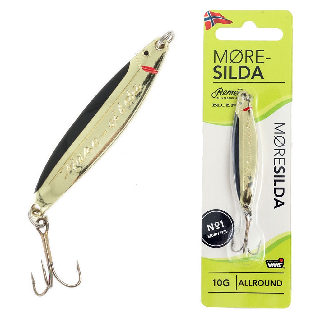 Blue Fox Moresilda Classic Trout Lure Gold Black 10g 60mm