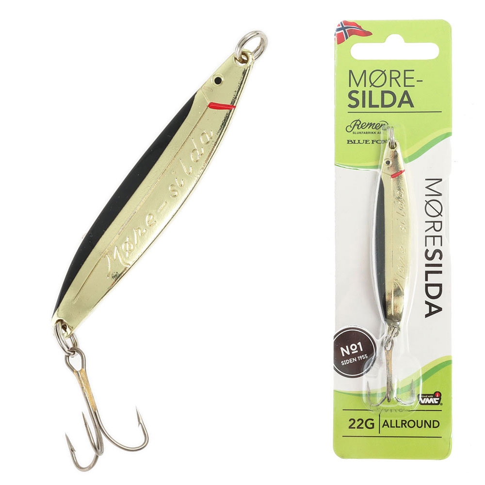 Blue Fox Moresilda Classic Trout Lure Gold Black 22g 75mm