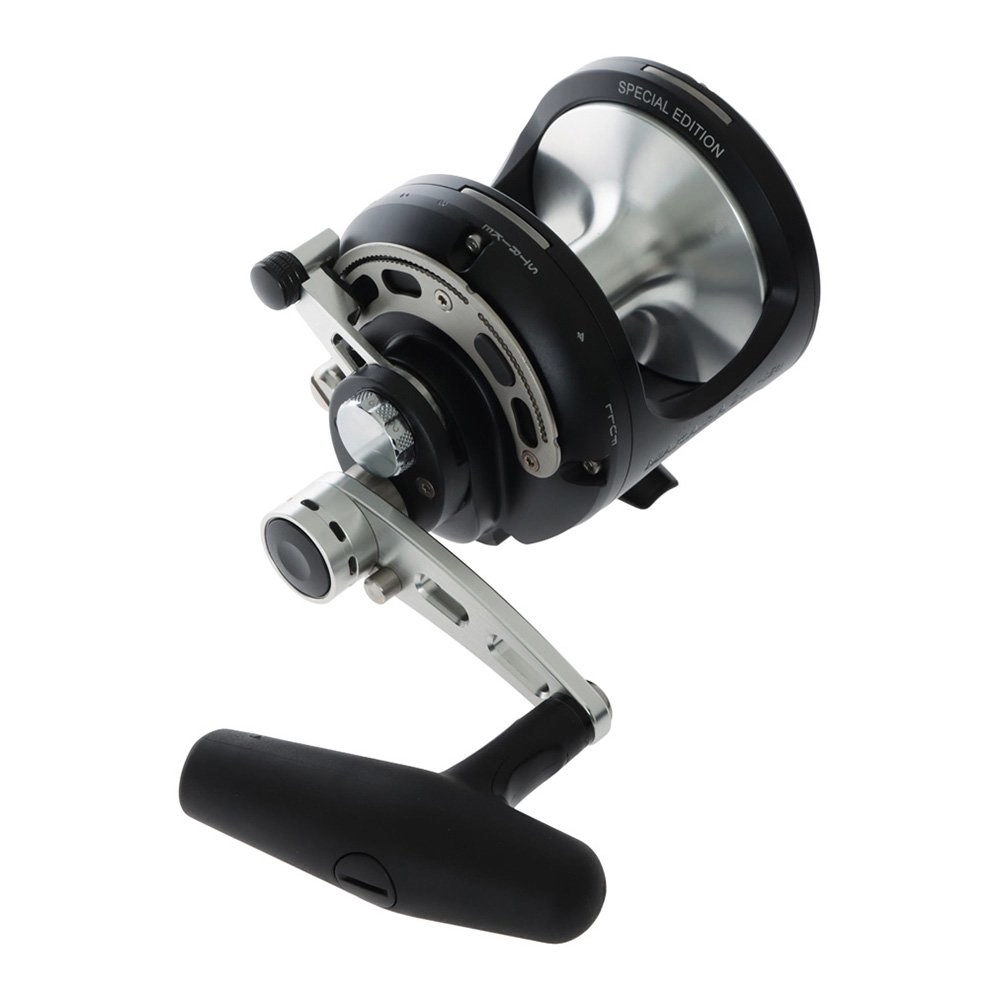 okuma 130 reel MK-130IISEa-LBS Makaira SEa 2-Speed Lever Drag Black the SEa series combines refined gear ratios Okuma Makaira SEa 130 Wide