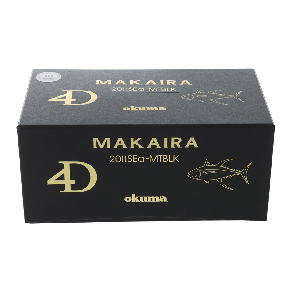Okuma Makaira SEa 20 2-Speed Lever Drag Game Reel Matte Black
