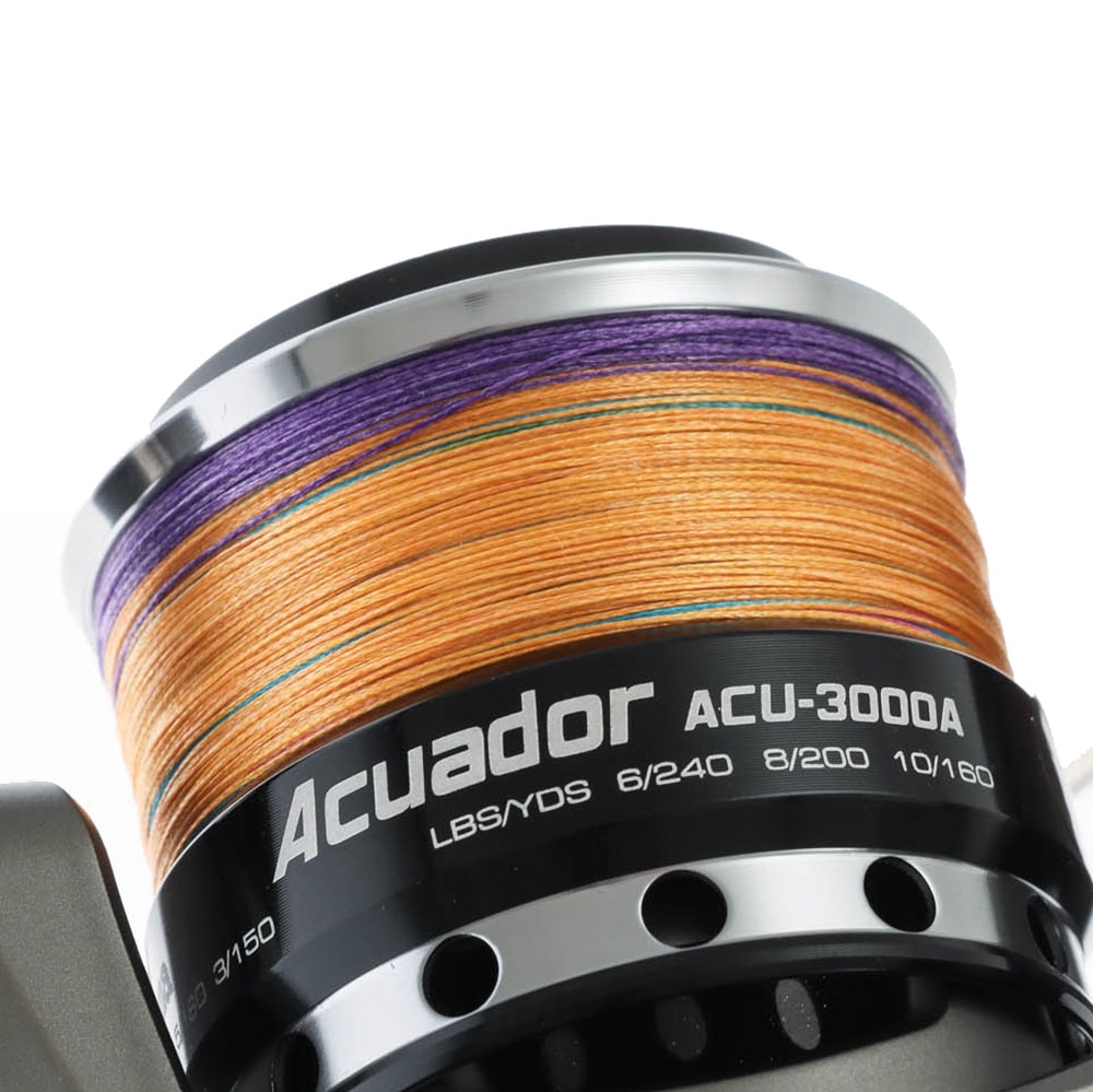 Okuma Acuador 3000A 806 Telescopic Travel Spin Combo with Braid 8ft 15-40g