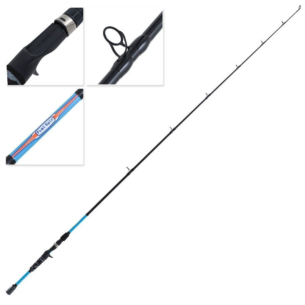 Kilwell EA200 Okuma Fuel Baitcaster Combo incl Braid 6ft 20lb 1pc
