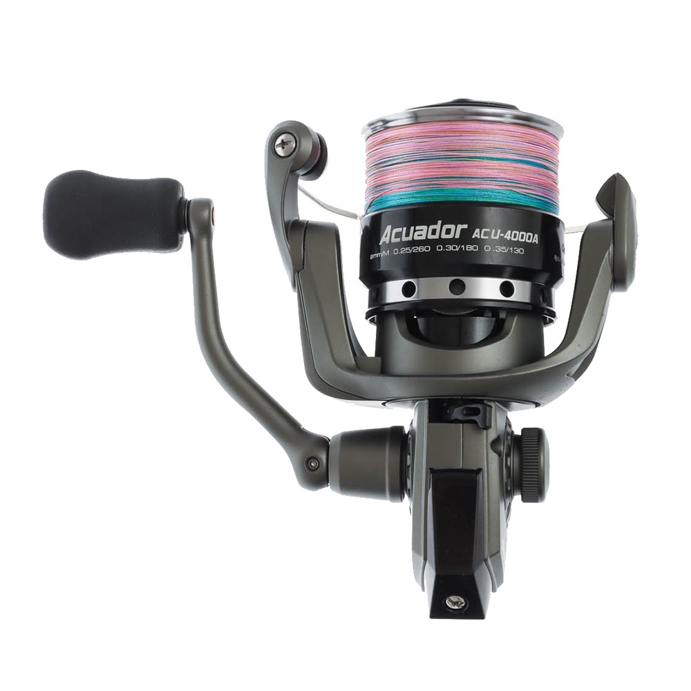 Okuma Acuador 4000A 702 Dropshot Softbait Spin Combo with Braid 7ft 6-10kg 2pc