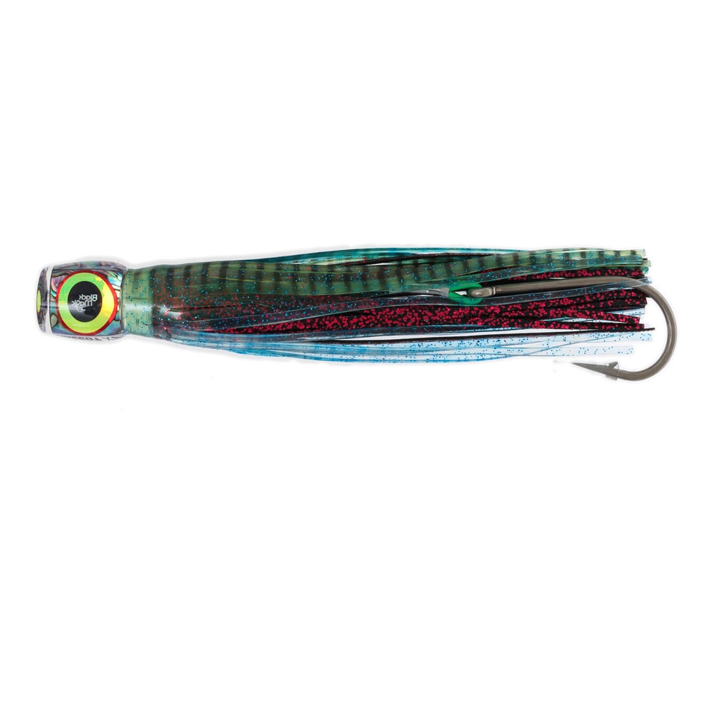 Black Magic Maggot XT Rigged Game Lure 200mm Inky Squid