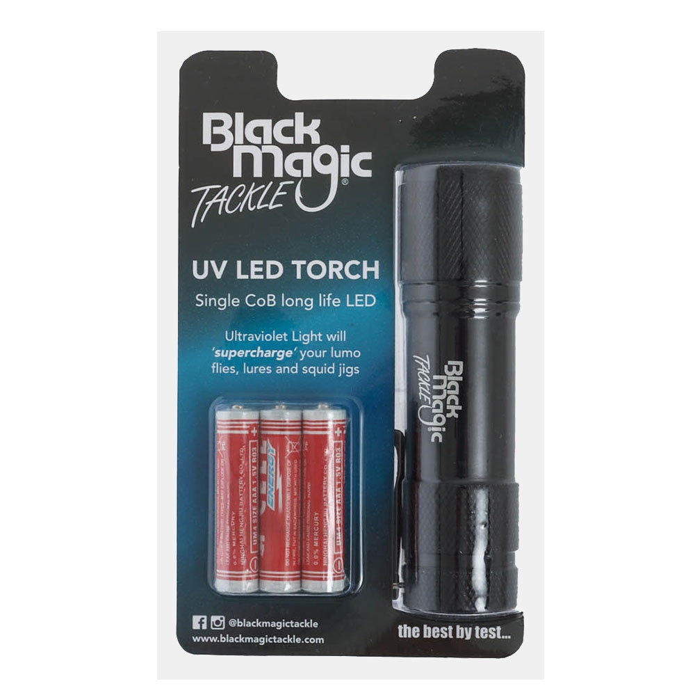 Black Magic Single CoB LED UV Torch