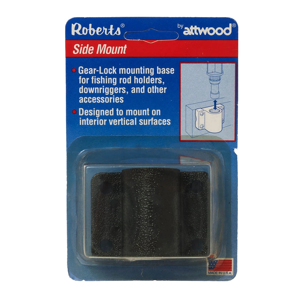 roberts by attwood fishing rod holder w/Bi-Axis Mnt White 5009-W4 patented features youve come to expect Attwood 5010-4 Heavy Duty Pro