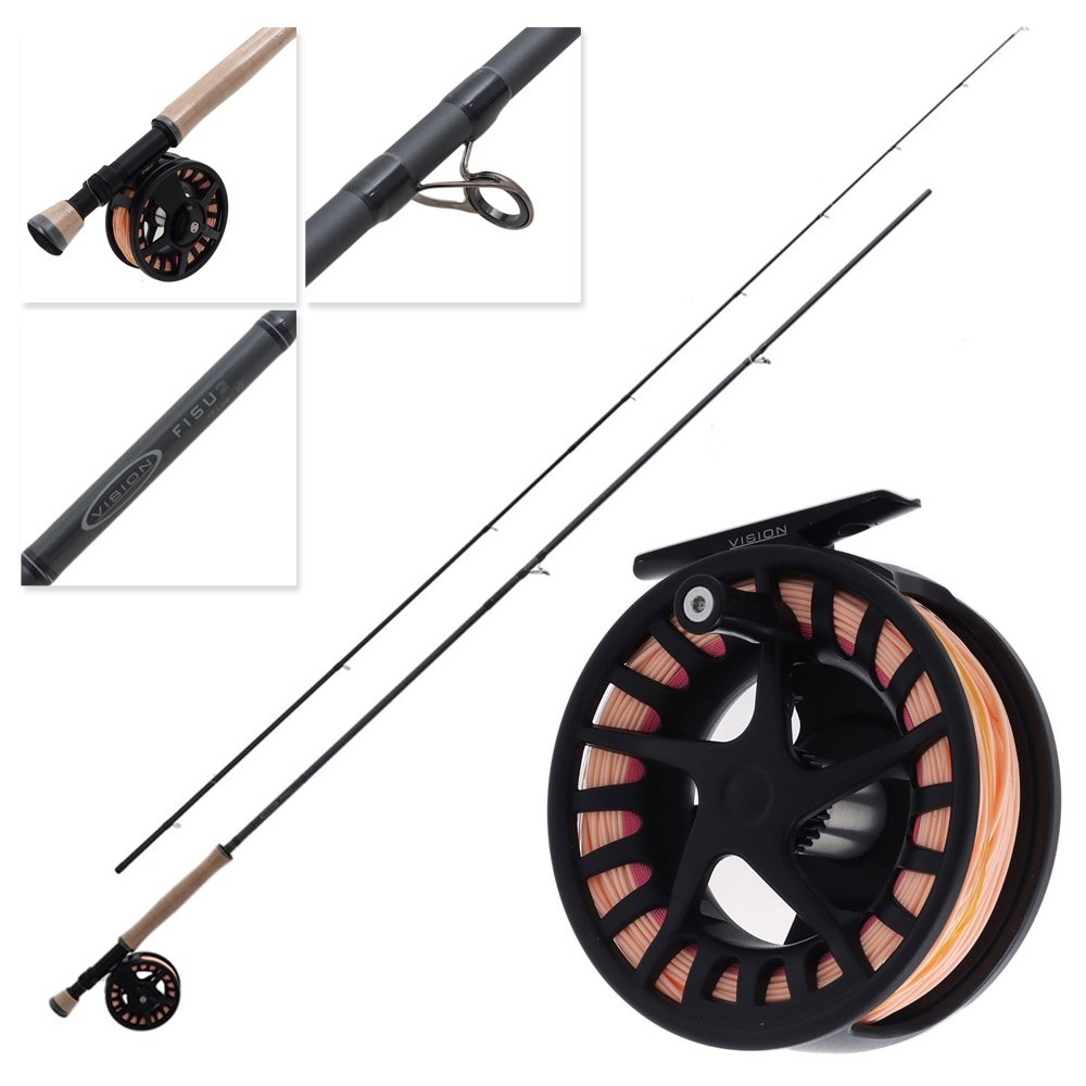 Vision Fisu2 #7 Still Fly Fishing Combo 10ft 4pc