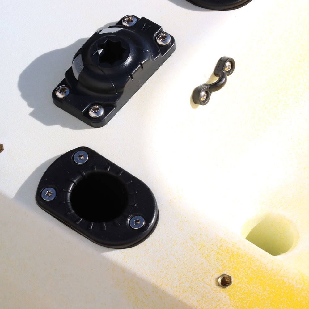 Viking Profish Reload Premium Fishing Kayak with Paddle 4.5m - Manufacturer Seconds Daybreak Blue/White/Yellow