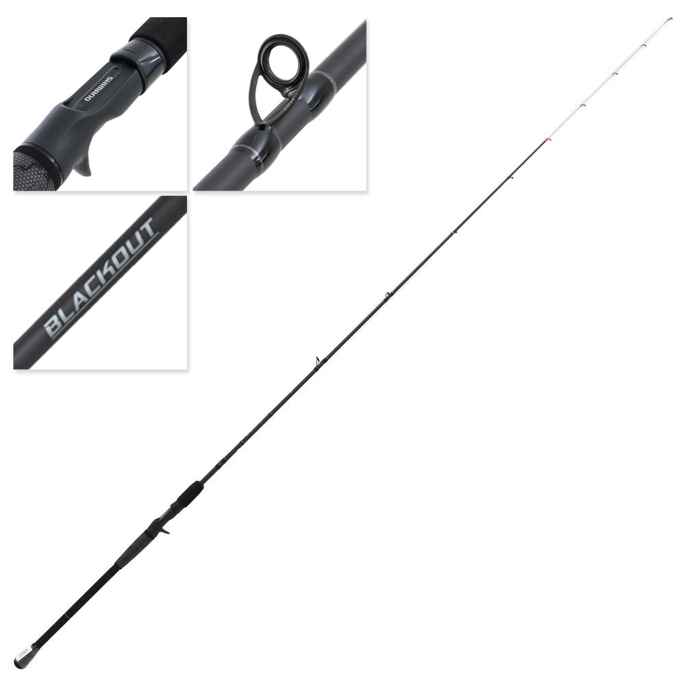 Shimano Blackout Engetsu Heavy Overhead Rod 6ft 6in 10-15kg 2pc