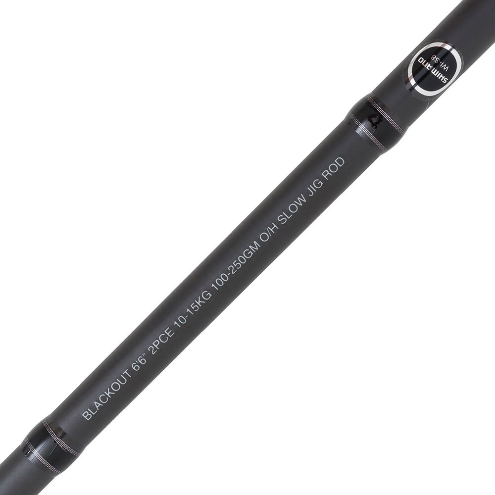 Shimano Blackout Engetsu Heavy Overhead Rod 6ft 6in 10-15kg 2pc