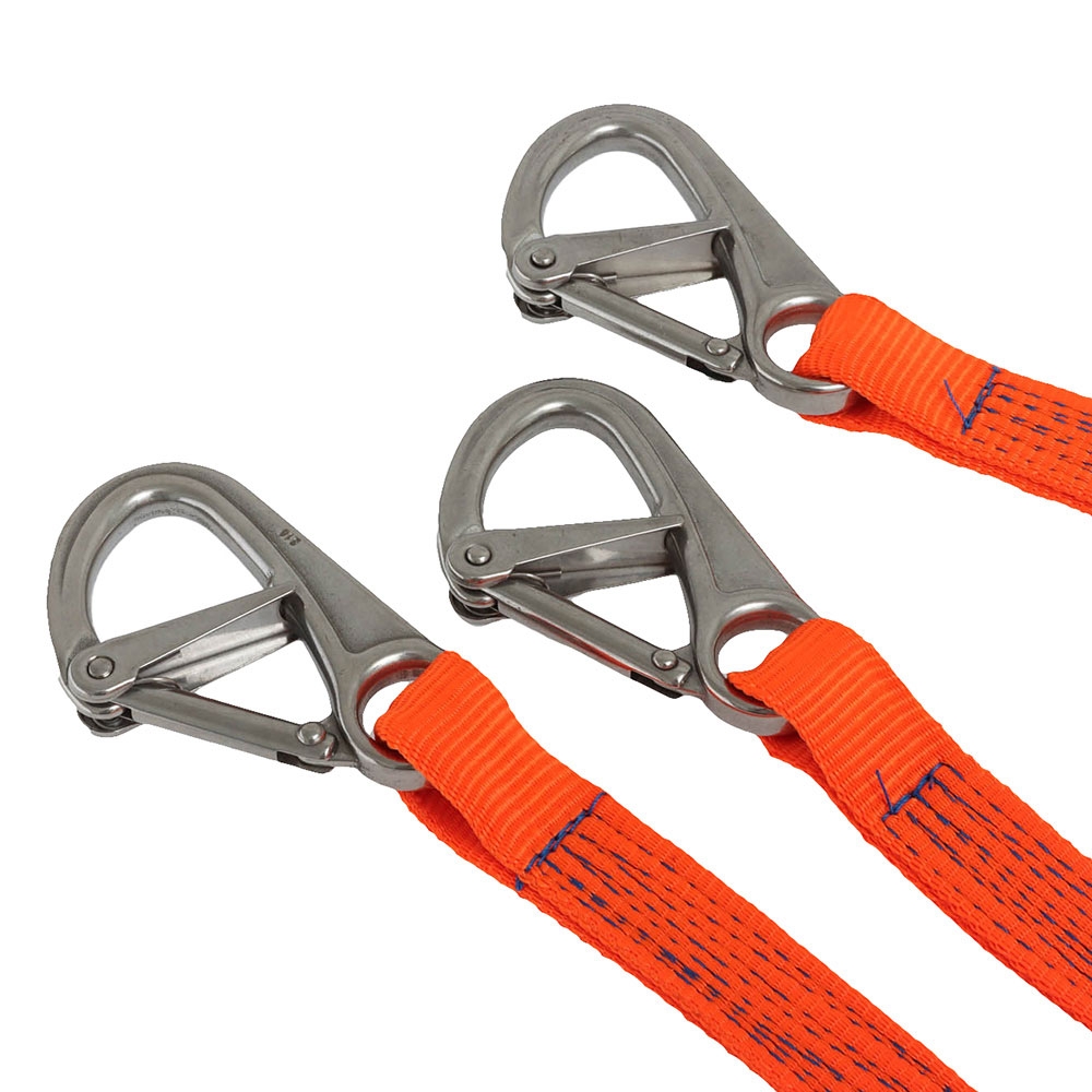 Heavy-Duty 3 Hook Elastic Safety Line for Life Jacket