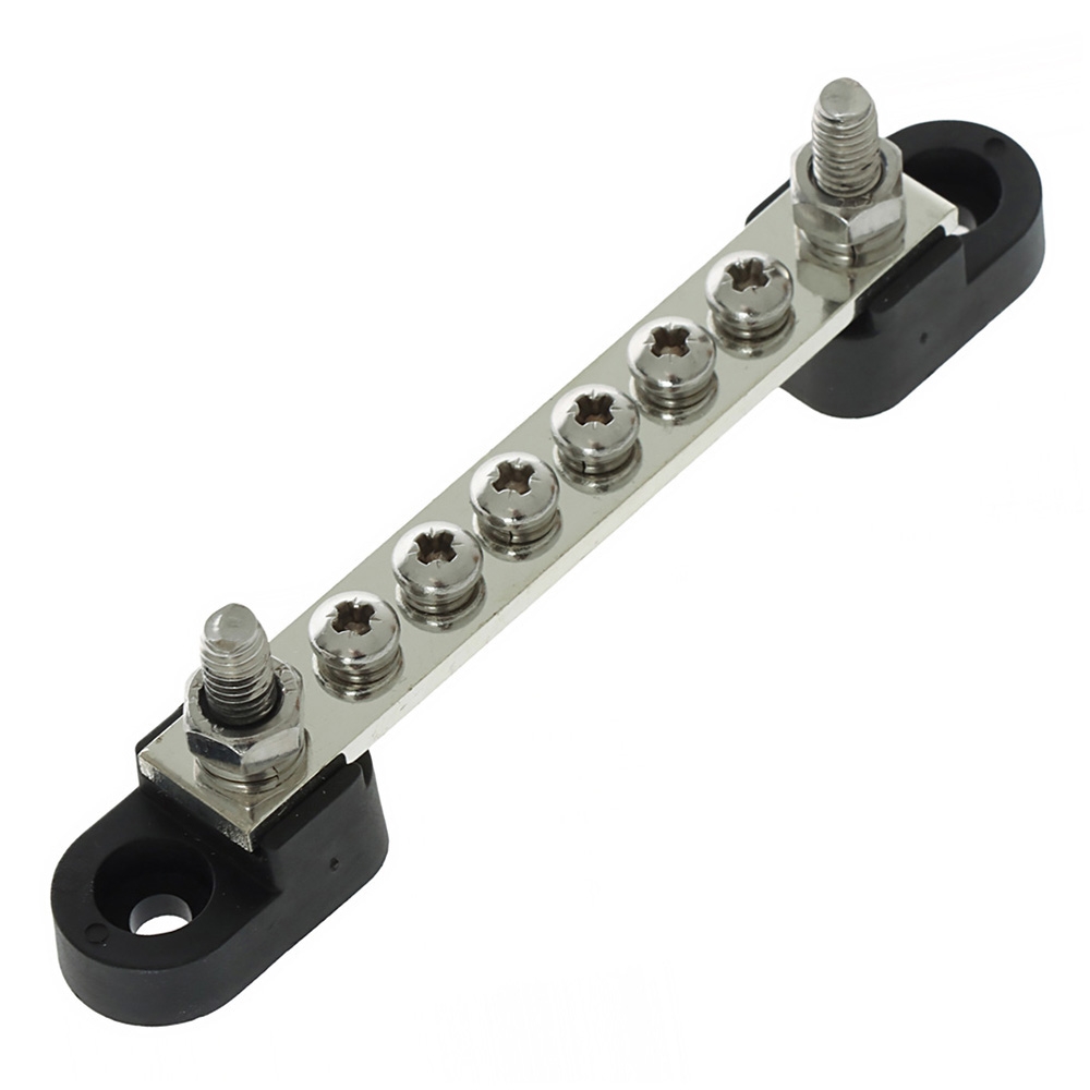 BEP Bus Bar with Dual Studs 6-Way 100A